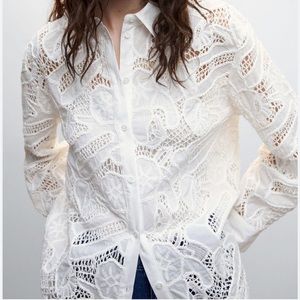 Mango Oversized shirt NWOT